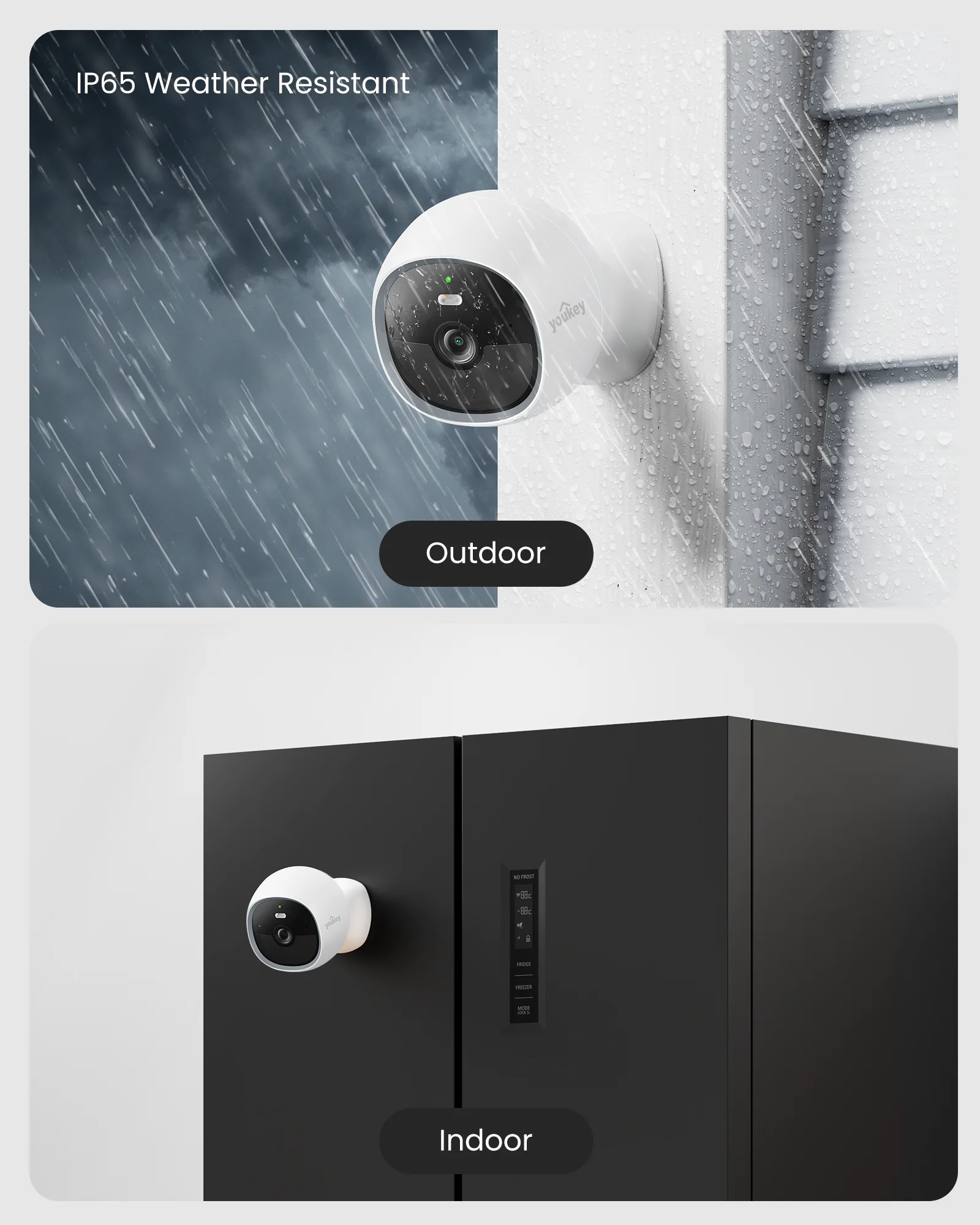 Youkey Wireless Magnetic Outdoor Security Camera S320