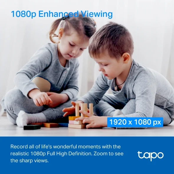 Tapo C200C Pan/Tilt Home Security Wi-Fi Camera view 2