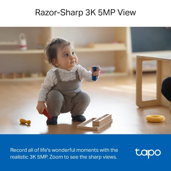 Tapo C230 Pan/Tilt AI Home Security Wi-Fi Camera view 3