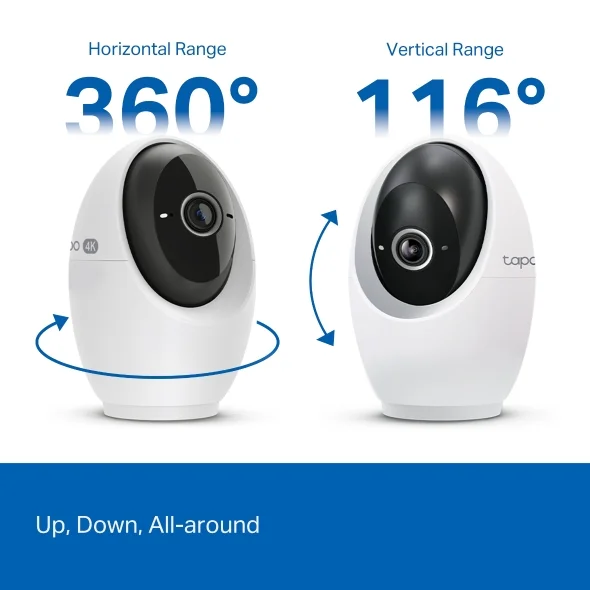 Tapo C260 Pan/Tilt AI Home Security Wi-Fi Camera view 3