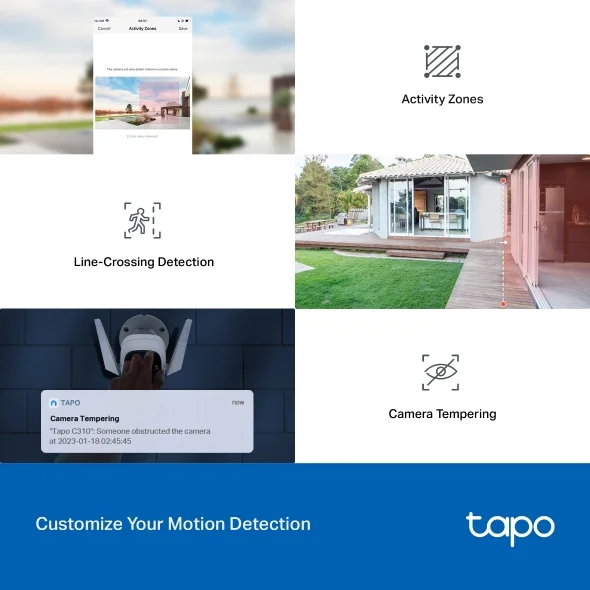 Tapo C310 Outdoor Security Wi-Fi Camera 3MP view 4