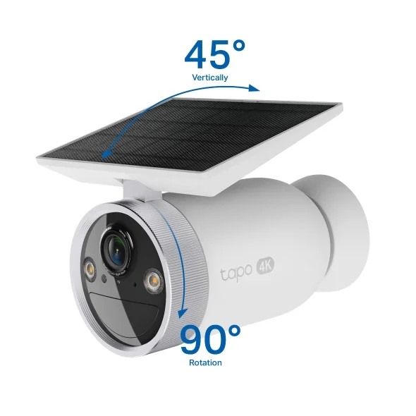 Tapo C465 Tapo Enhanced AI Solar Security Camera view 3