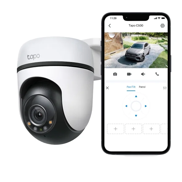 Tapo C500 Outdoor Pan/Tilt Security Wi-Fi Camera view 3