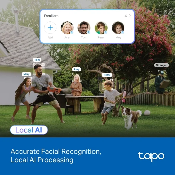 Tapo C560WS Outdoor Pan/Tilt Wi-Fi Security Camera view 3