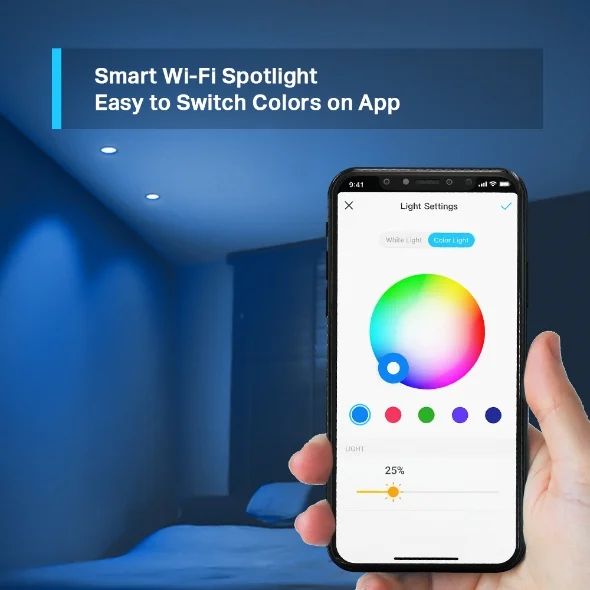 Tapo L630 Smart Wi-Fi Multicolor Spotlight view 2