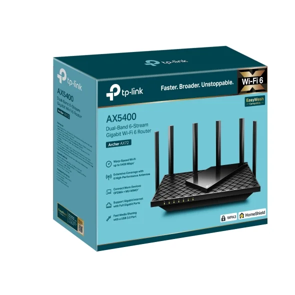 TP-Link Archer AX72 view 3