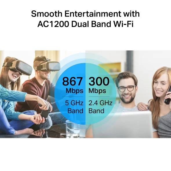 TP-Link Archer C6 view 3