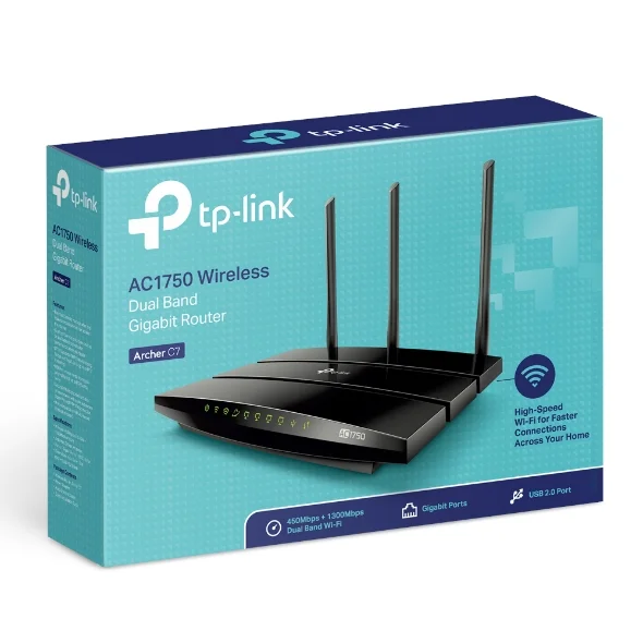 TP-Link Archer C7 view 3