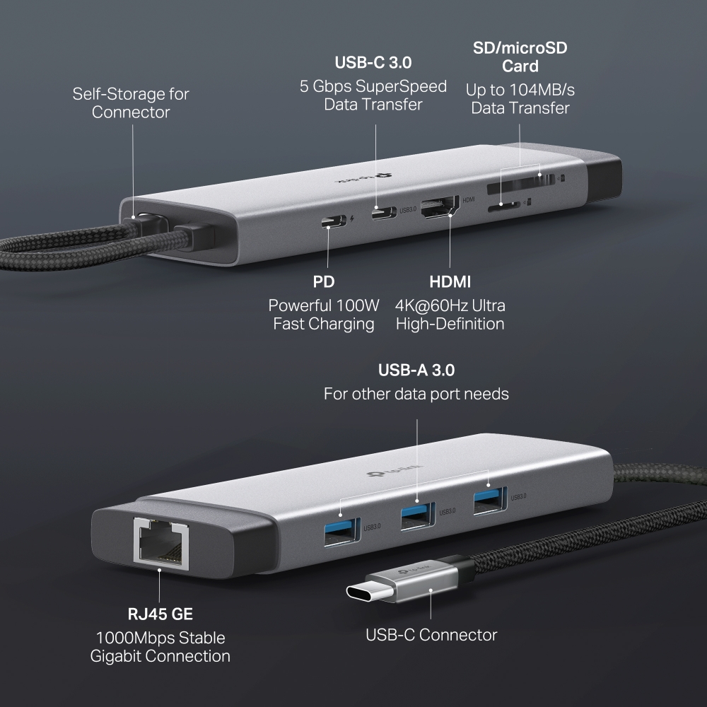 TP-Link UH9120C USB Type-C 9-Port Hub