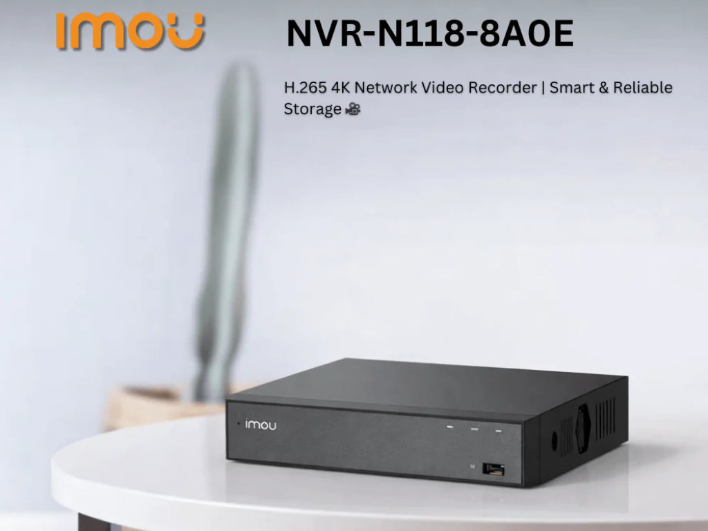IMOU NVR Series Network Video Recorder 18-Channel Wi-Fi NVR N118W-8A0E