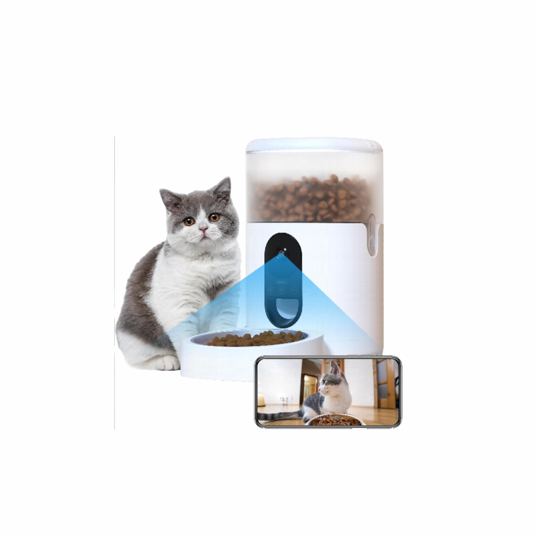 Imou Smart Pet Feeder With 360 Degree Fish Eye Camera PF1 4L